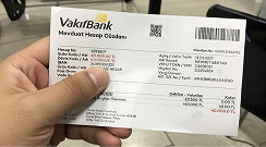 Emine VakıfBank makbuzu